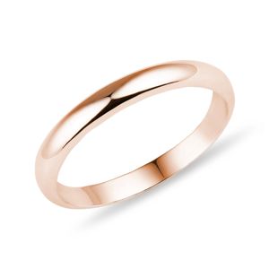 Pánský prsten z růžového zlata KLENOTA