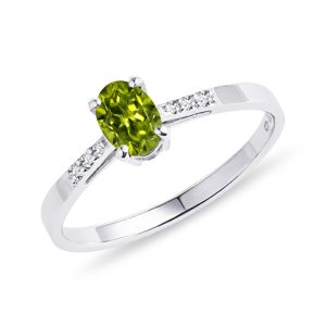 Prsteny s olivínem