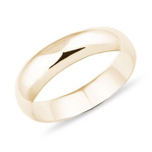 Zlatý snubní prsten KLENOTA